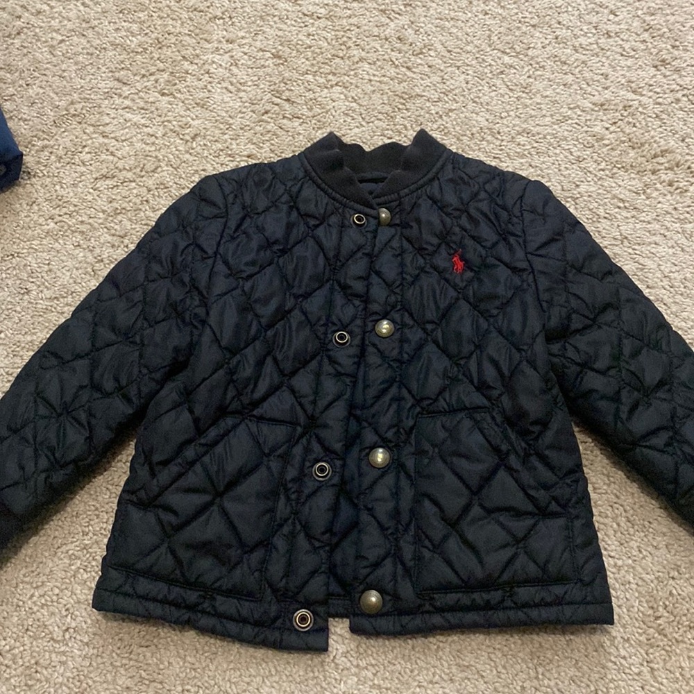 Ralph Lauren Black 3T coat